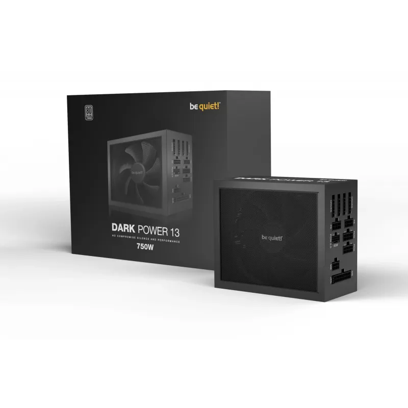 be quiet Dark Power 13 maitinimo blokas 750 W 20+4 kontaktų ATX ATX Juoda