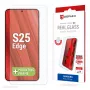 Displex ekrano apsauga (10H), skirta „Samsung Galaxy S25 Edge“, su EASY-ON® Eco montavimo rėmeliu, atspari įbrėžimams
