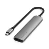 Satechi ST-P6SM USB Type-C šakotuvas 10000 Mbit/s Pilka