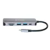 D-Link 5-in-1 USB-C Hub with Card Reader DUB-2325 USB Type-C Pilka