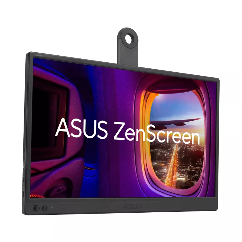 ASUS ZenScreen MB169CK kompiuterio monitorius 39,6 cm (15,6 colių) 1920 x 1080 pikselių Full HD LCD juodas