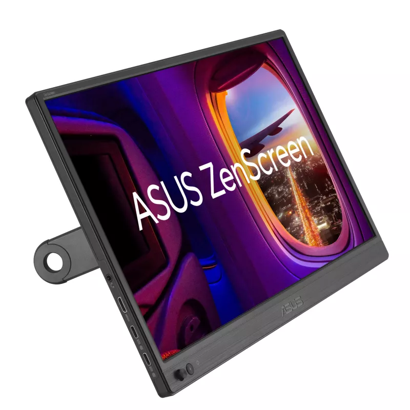 ASUS ZenScreen MB169CK kompiuterio monitorius 39,6 cm (15,6 colių) 1920 x 1080 pikselių Full HD LCD juodas