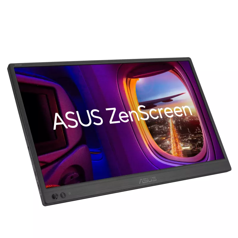 ASUS ZenScreen MB169CK kompiuterio monitorius 39,6 cm (15,6 colių) 1920 x 1080 pikselių Full HD LCD juodas