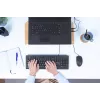 Trust Primo klaviatūra su pelė, biuro, USB, vokiška, juoda