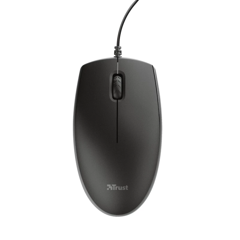Trust Primo klaviatūra su pelė, biuro, USB, vokiška, juoda