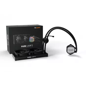 be quiet! Pure Loop 2 | 240mm Procesoriaus universali skysčio aušinimo sistema 12 cm Juoda 1 vnt.