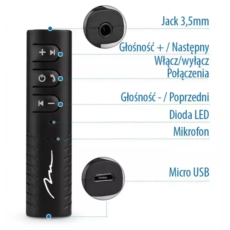 Bluetooth muzikos imtuvas Media-Tech MT3588