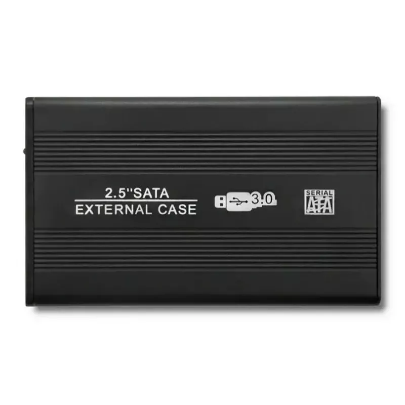 HDD/SSD korpusas QOLTEC 51861 2,5 colio SATA3 diskams, USB 3.0, juodas