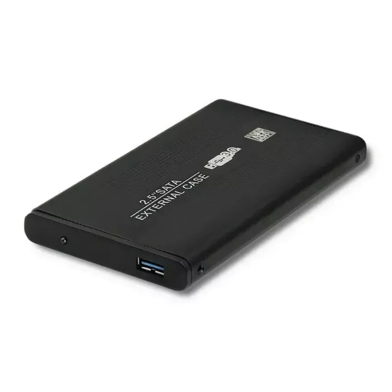 HDD/SSD korpusas QOLTEC 51861 2,5 colio SATA3 diskams, USB 3.0, juodas