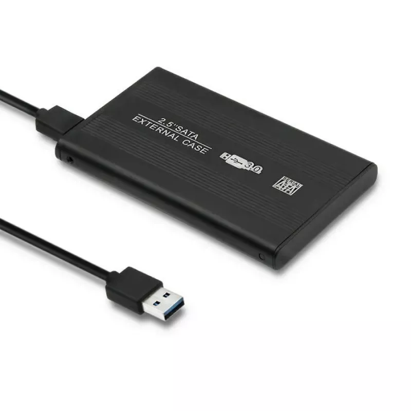 HDD/SSD korpusas QOLTEC 51861 2,5 colio SATA3 diskams, USB 3.0, juodas