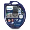Philips RacingVision GT200 12342RGTS2 didelio našumo, 60 W, 12 V, H4, halogeninė, 3600 K, 2 vnt.