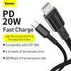 Lightning laidas Baseus CATLGD-A01 2m juodas