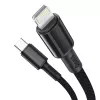 Lightning laidas Baseus CATLGD-A01 2m juodas