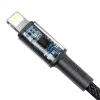 Lightning laidas Baseus CATLGD-A01 2m juodas