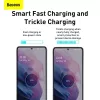 Baseus Super Si vidaus įkroviklis baltas greitas įkrovimas 12V 1xUSB-C