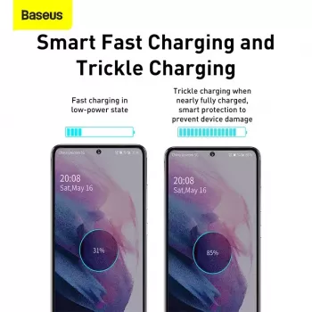 Baseus Super Si vidaus įkroviklis baltas greitas įkrovimas 12V 1xUSB-C