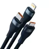 USB Type-C į USB Type-A kabelis Baseus Flash Series II 100W 1,2 m