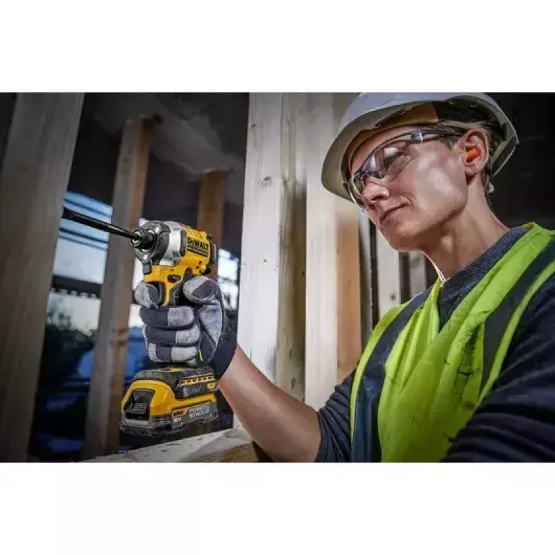 Smūginis suktuvas DeWALT DCF850E2T-QW 3250 aps./min, 18 V, 2 baterijos