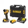 Smūginis suktuvas DeWALT DCF850E2T-QW 3250 aps./min, 18 V, 2 baterijos