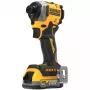 Smūginis suktuvas DeWALT DCF850E2T-QW 3250 aps./min, 18 V, 2 baterijos