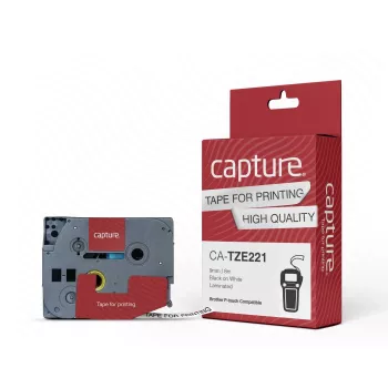 Etikečių juosta Capture CA-TZE221 30 g 74 mm x 110 mm