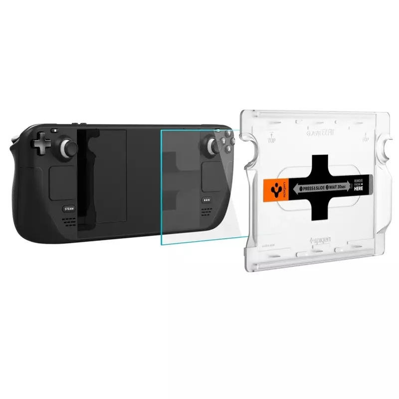 Ekrano apsauga Spigen EZ FIT GLAS.tR permatoma grūdintas stiklas