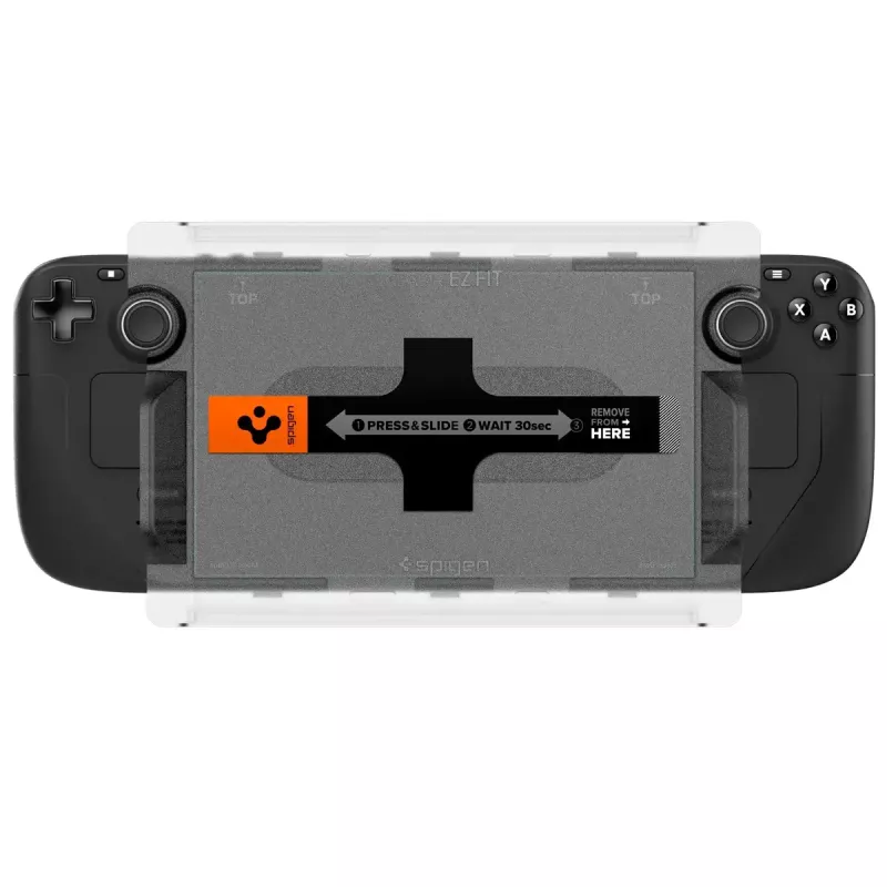 Ekrano apsauga Spigen EZ FIT GLAS.tR permatoma grūdintas stiklas