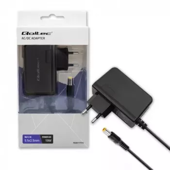 Maitinimo adapteris Qoltec 51034 Vidinis 19W Juodas 220-240V