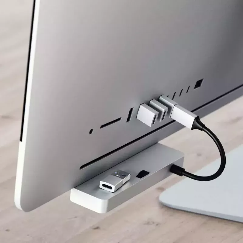 Satechi ST-TAUCS kabelio tipo adapteris USB-A į USB-C, sidabrinis