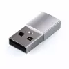 Satechi ST-TAUCS kabelio tipo adapteris USB-A į USB-C, sidabrinis