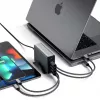 Mobiliojo įrenginio įkroviklis Satechi ST-UC165GM-EU Universalus greitasis įkrovimas 4 USB Type-C