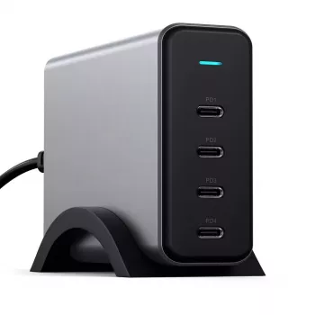 Mobiliojo įrenginio įkroviklis Satechi ST-UC165GM-EU Universalus greitasis įkrovimas 4 USB Type-C