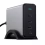 Mobiliojo įrenginio įkroviklis Satechi ST-UC165GM-EU Universalus greitasis įkrovimas 4 USB Type-C