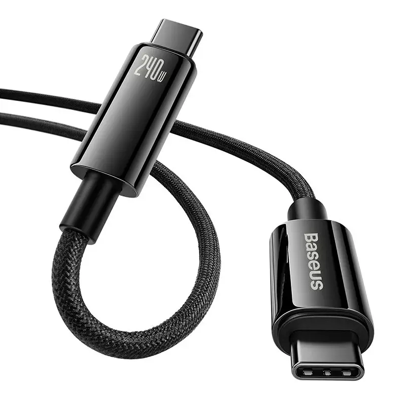 USB laidas Baseus TngstnGld ŞrjKbl Typ-C-C 240W 2m