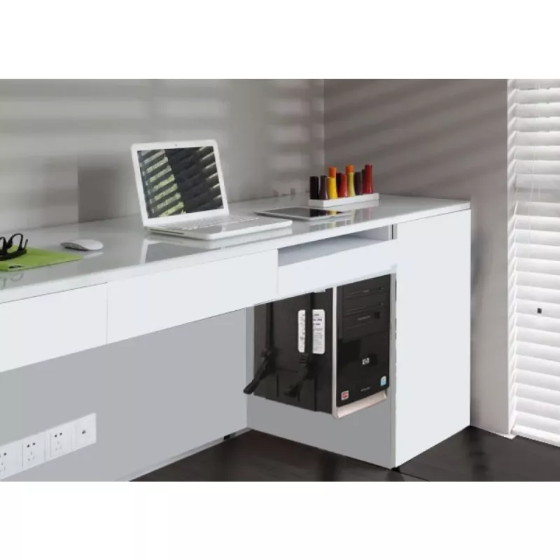 Techly ICA-CS 62 CPU laikiklis Prie stalo montuojamas CPU laikiklis Juoda
