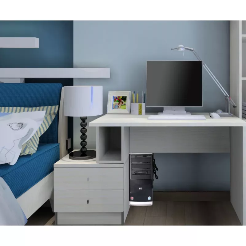 Techly ICA-CS 62 CPU laikiklis Prie stalo montuojamas CPU laikiklis Juoda