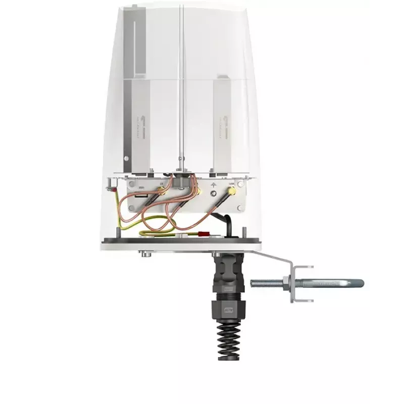 Įvairiakryptė tinklo antena QuWireless QuSpot AX10S, 2,4–2,5 / 4,7–6 GHz, maks. 7 dBi, PoE/LAN, vertikali poliarizacija