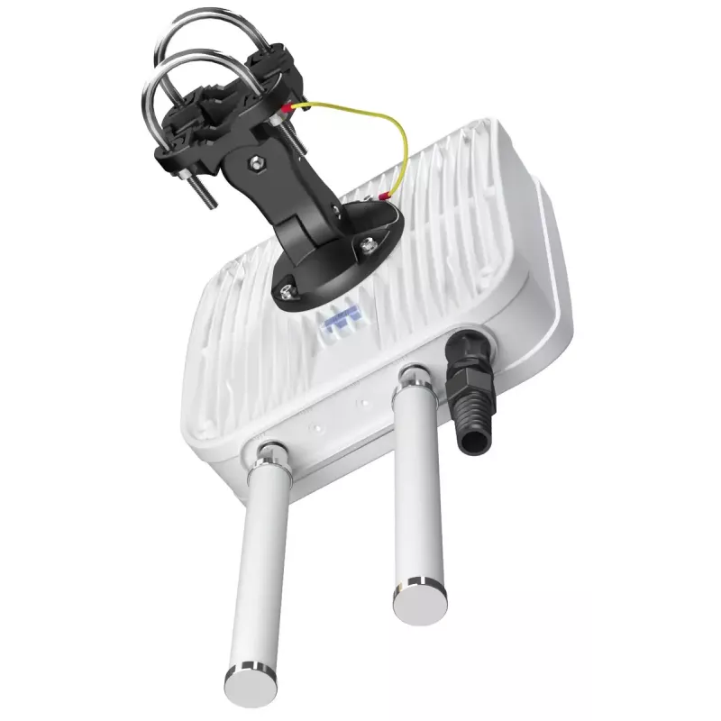 Kryptinė tinklo antena QuWireless QuMax PoE/LAN, daugiajuostė 0,694–2,7 GHz ir 2,4–2,5 GHz, maks. stiprinimas 6 dBi, vertikali poliarizacija