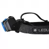 Ledlenser MH7 juoda mėlyna – įkraunamas LED galvos žibintuvėlis, 400 liumenų, įmontuota baterija