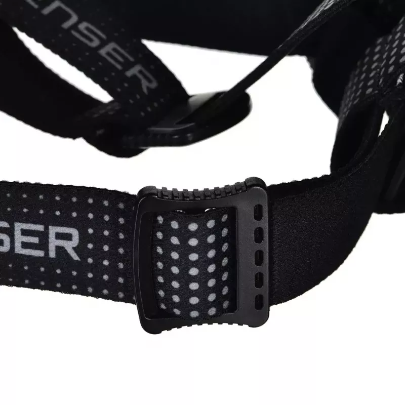 Ledlenser MH7 juoda mėlyna – įkraunamas LED galvos žibintuvėlis, 400 liumenų, įmontuota baterija