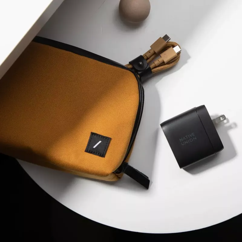USB-C į USB-C kabelis native union Belt kabelis 1.2 m geltonas
