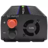 Maitinimo keitiklis QOLTEC Monolith 600 MS Wave 12V į 230V 600W, gryna / modifikuota banga pagal specifikaciją