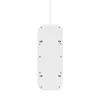 Maitinimo lizdas Belkin Connect White 6 kintamosios srovės lizdų 2 m 650 J