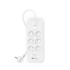 Maitinimo lizdas Belkin Connect White 6 kintamosios srovės lizdų 2 m 650 J