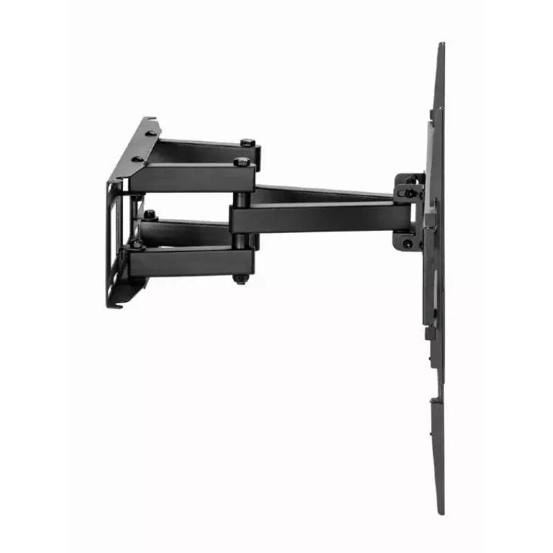 Ant grindų montuojamas televizoriaus laikiklis Gembird WM-80ST-03 37–80 colių ekranams, VESA 100x100–600x400, pakreipimas -15°–3°, pasukimas ±60°, maks. apkrova 40 kg, juodas