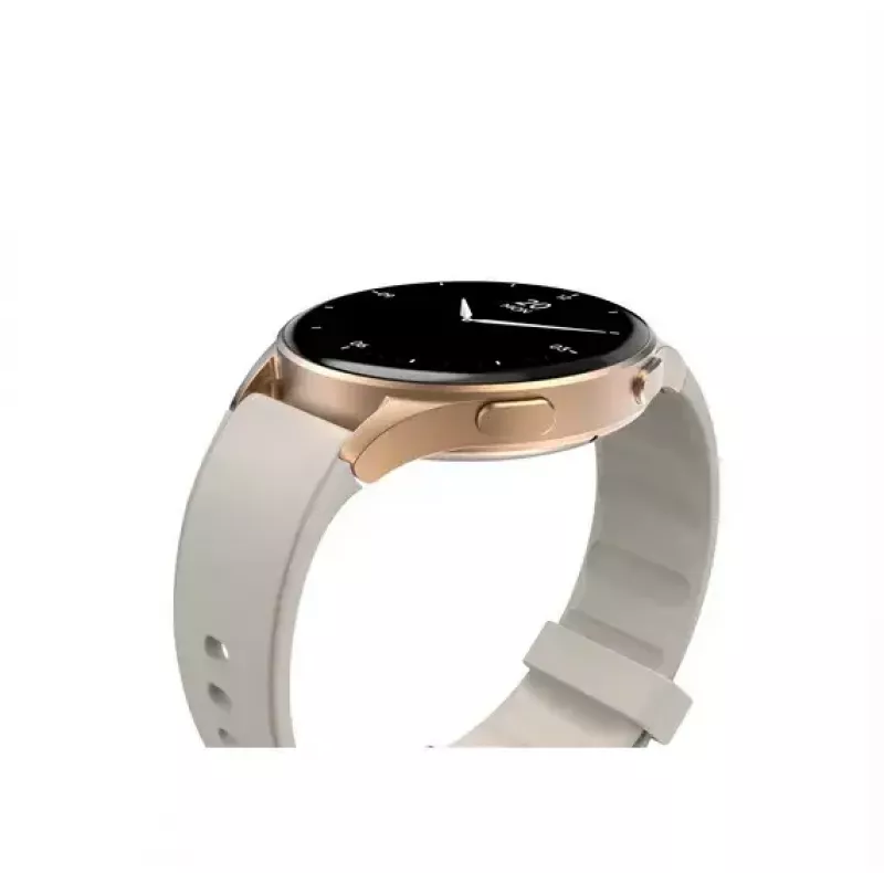 Hama Smartwatch 8900 3,3 cm (1,3 colio) AMOLED 42 mm skaitmeninis 466 x 466 pikselių jutiklinis ekranas auksinis GPS (palydovinis)
