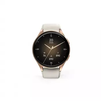 Hama Smartwatch 8900 3,3 cm (1,3 colio) AMOLED 42 mm skaitmeninis 466 x 466 pikselių jutiklinis ekranas auksinis GPS (palydovinis)