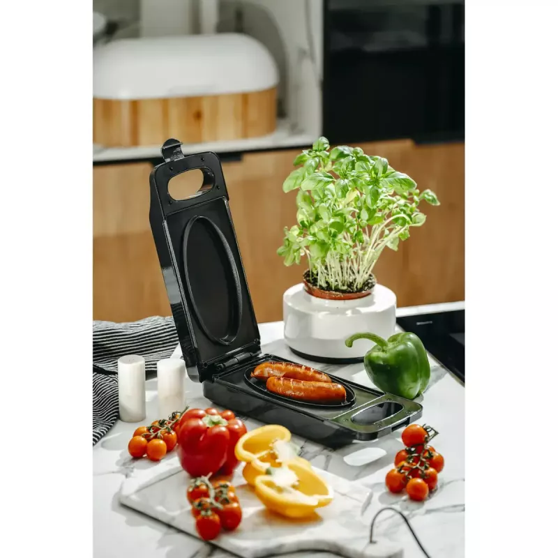 Daugiafunkcinis grilis Adler AD 3066 — Stalinis, 900 W, juodas