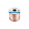 Garsiakalbio kabelis LANBERG SC-2X10-10CC-1000-TR 2X1,0 MM² 100 M permatomas