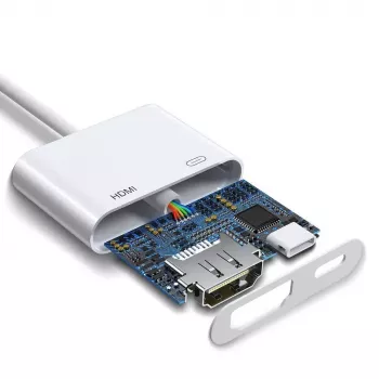 Lightning į HDMI adapteris Joyroom S-H141 — Lightning (Apple) į HDMI FullHD 1080p 60 Hz, baltas